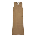 Twinset Abito Tinta Unita Giromanica In Maglia per Bambina 251GJ3410 MARRONE TWINSET 