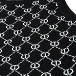 Twinset Abito Tinta Unita Logato Giromanica per Bambina 251GJ3QX2 NERO TWINSET 