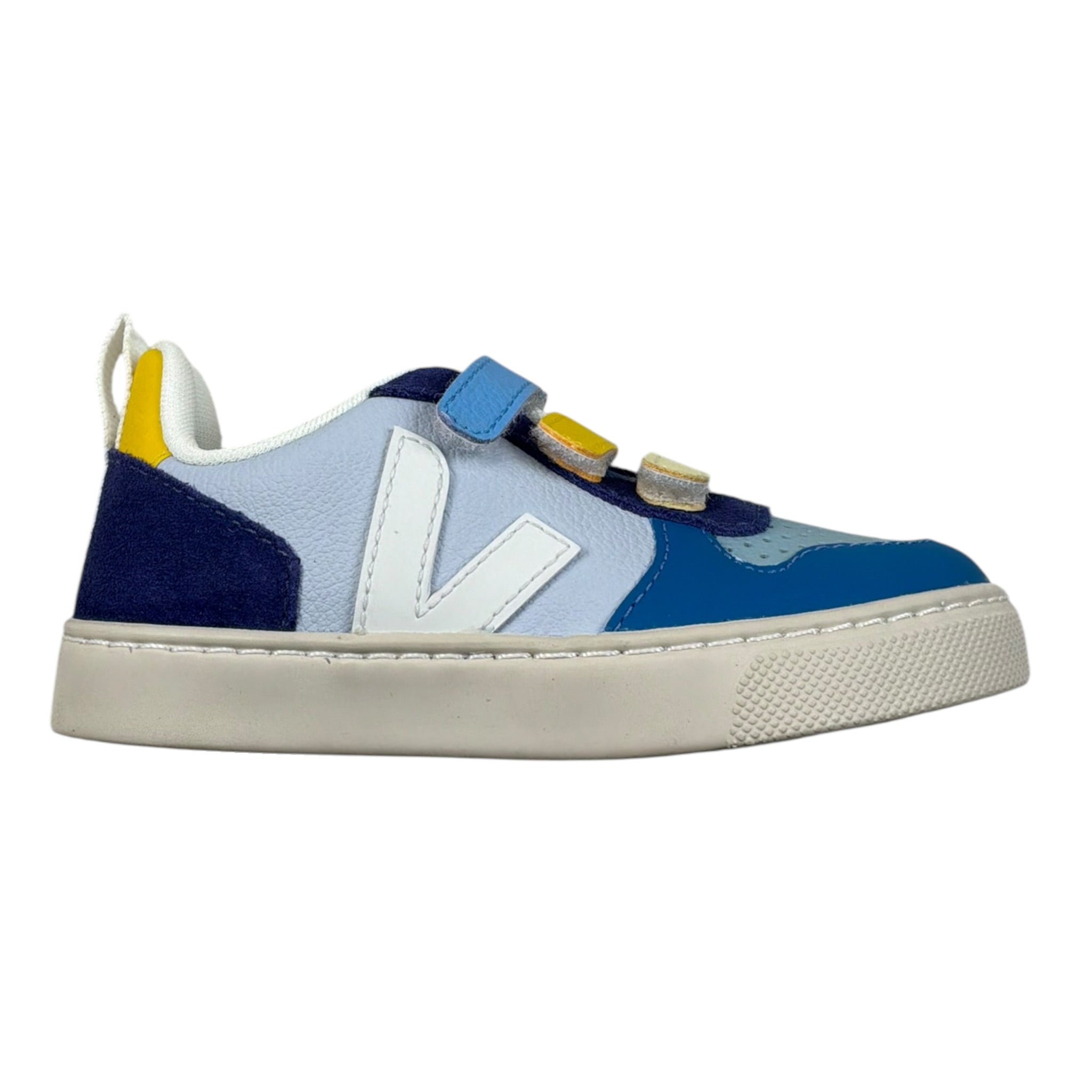 Veja Sneakers Tinta Multicolor con Strappi per Bambino CV0503632C310 MULTICOLOR VEJA 
