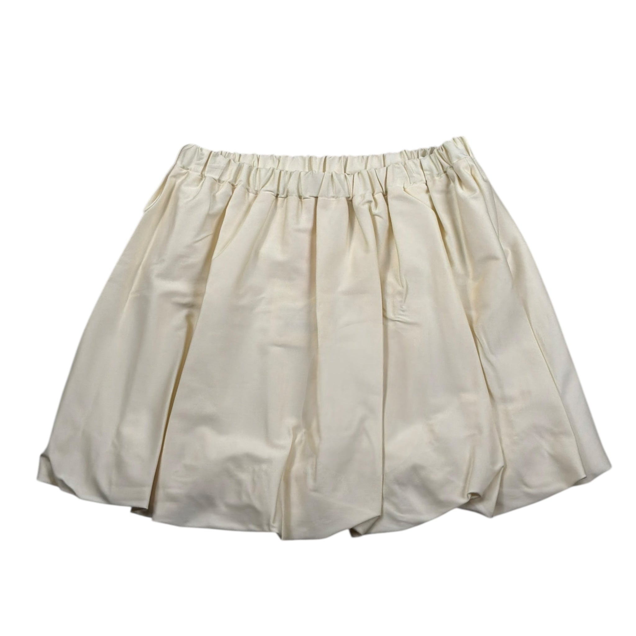Vicolo Gonna Tinta Unita con Elastico In Vita per Bambina 3146G00273 AVORIO VICOLO 