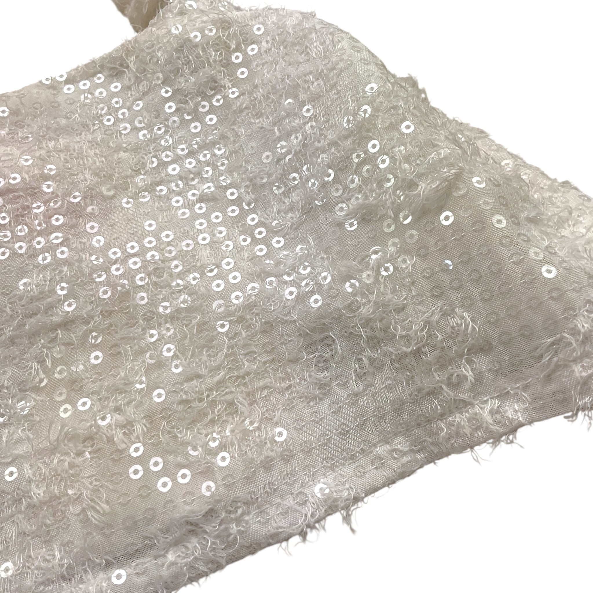 Vicolo Top Tinta Unita con Paillettes per Neonata 3146M00104 BIANCO VICOLO 