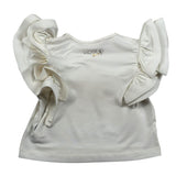 Vicolo T-Shirt Girocollo Tinta Unita con Logo per Neonata 3146M00370 PANNA VICOLO 