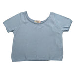 Vicolo T-Shirt Girocollo Tinta Unita per Neonata 3146WY00313N AZZURRO VICOLO 