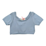 Vicolo T-Shirt Girocollo Tinta Unita per Neonata 3146WY00313X AZZURRO VICOLO 