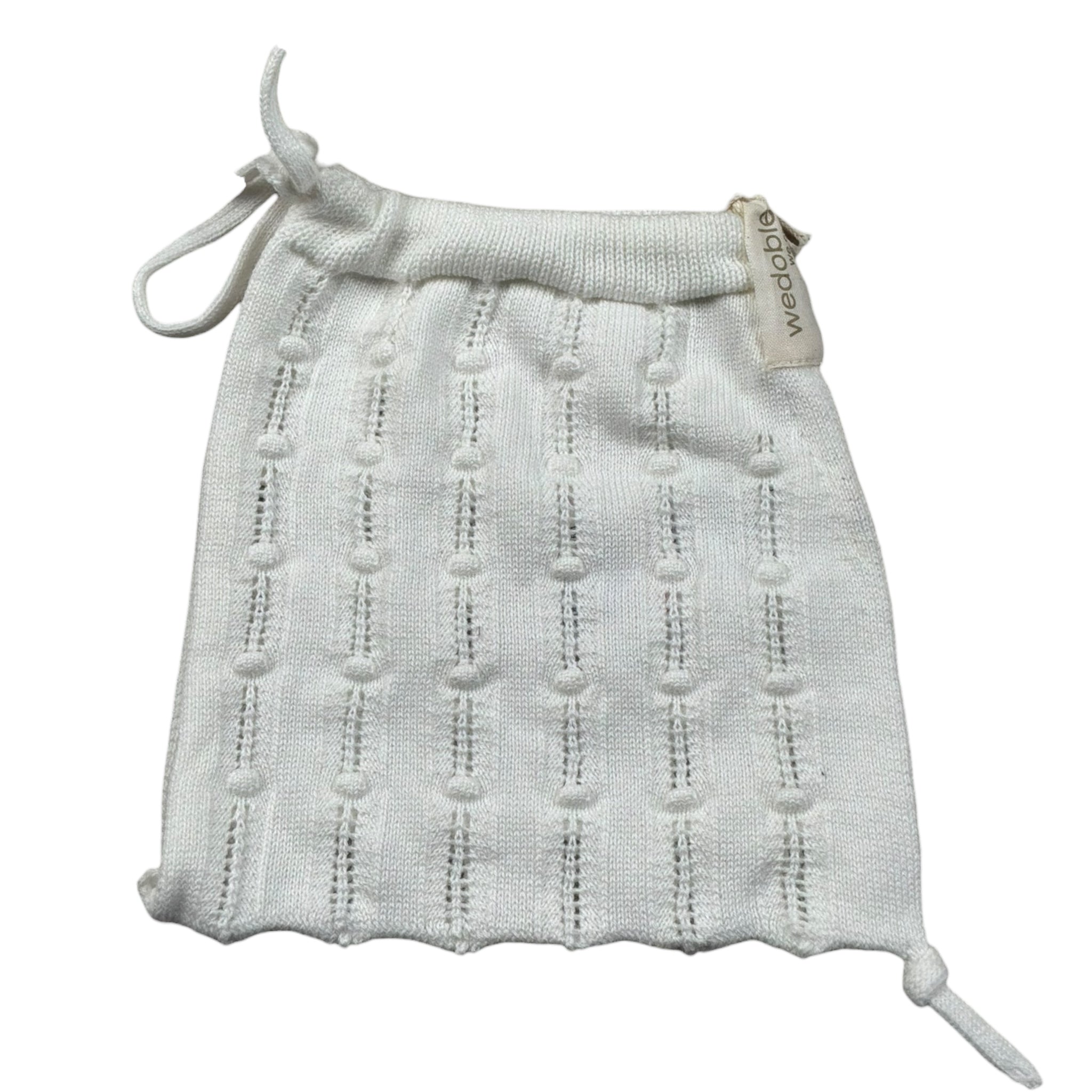 Wedoble cappello Accessori Tinta Unita per Neonata V2401360A BIANCO WEDOBLE 