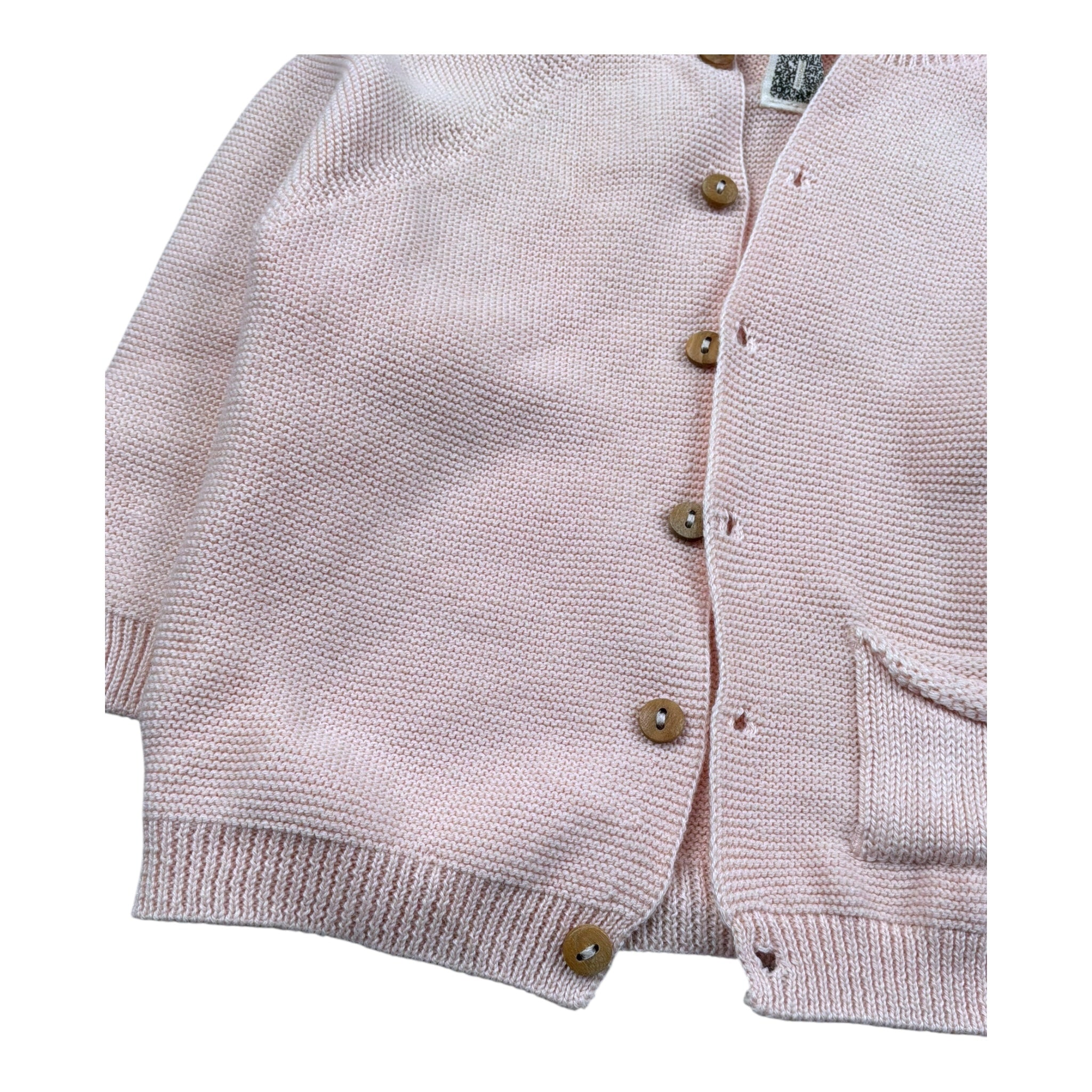 Wedoble Cardigan Tinta Unita per Neonata V2403308B ROSA WEDOBLE 