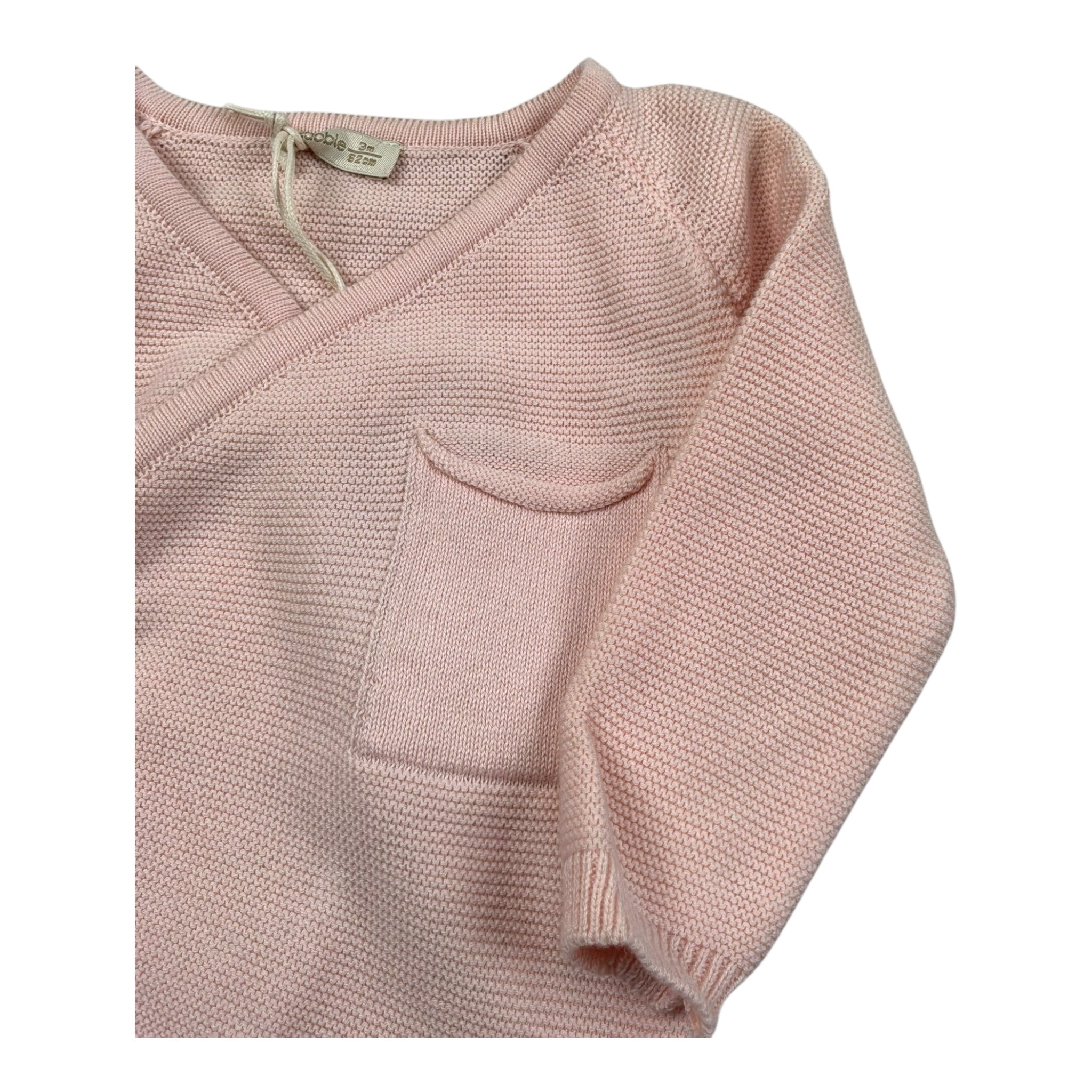 Wedoble Tutina Manica Lunga Tinta Unita per Neonata V2403346B ROSA WEDOBLE 