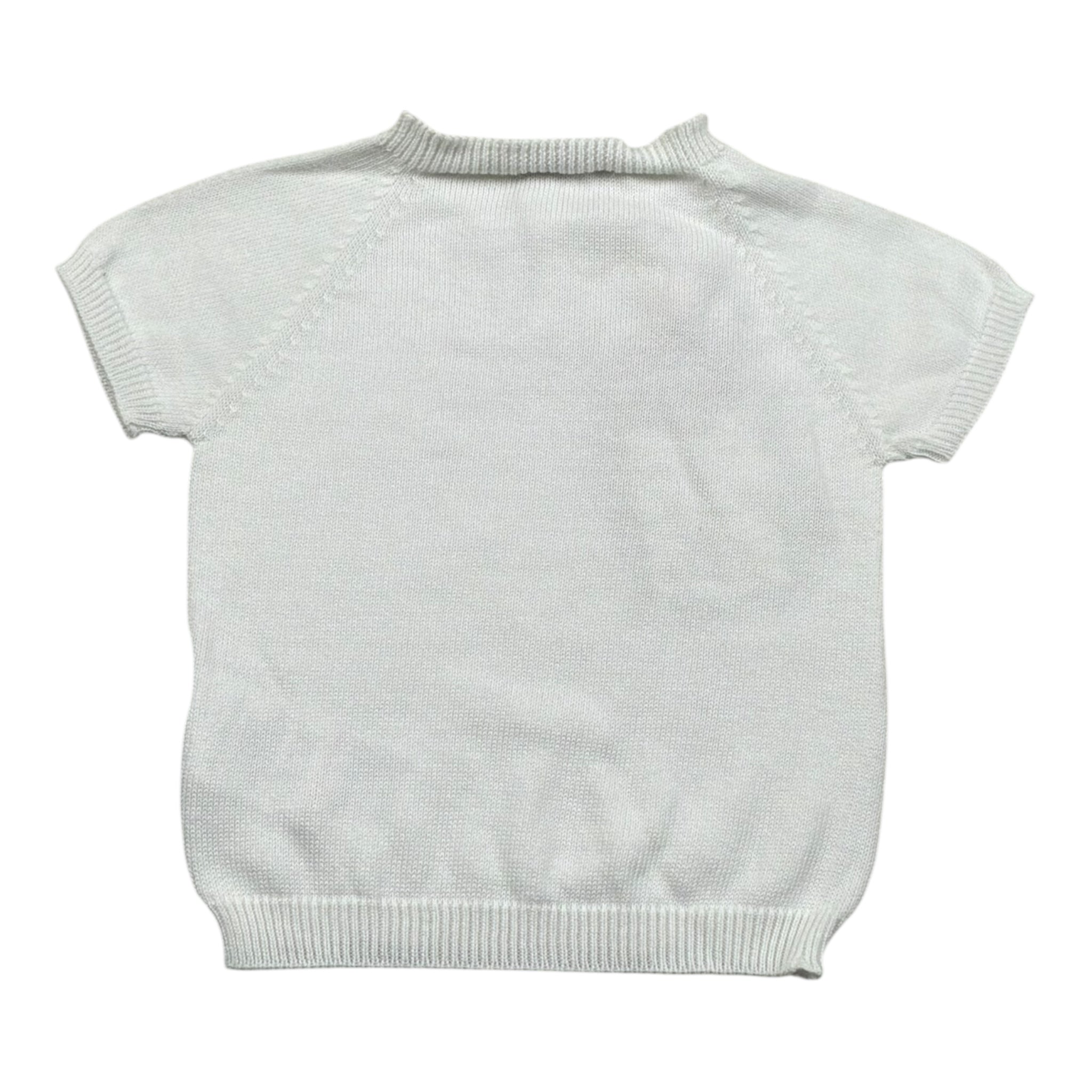 Wedoble T-Shirt Girocollo Tinta Unita per Neonato V2404301D BIANCO WEDOBLE 