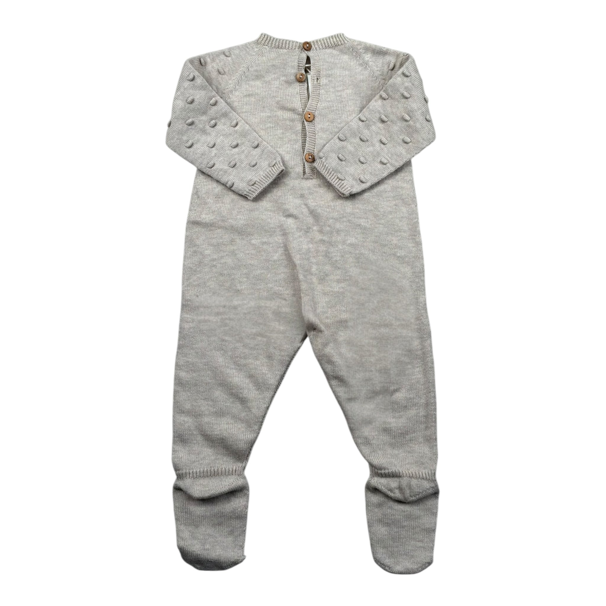 Wedoble Tutina Manica Lunga Tinta Unita per Neonato V2406346A BEIGE WEDOBLE 