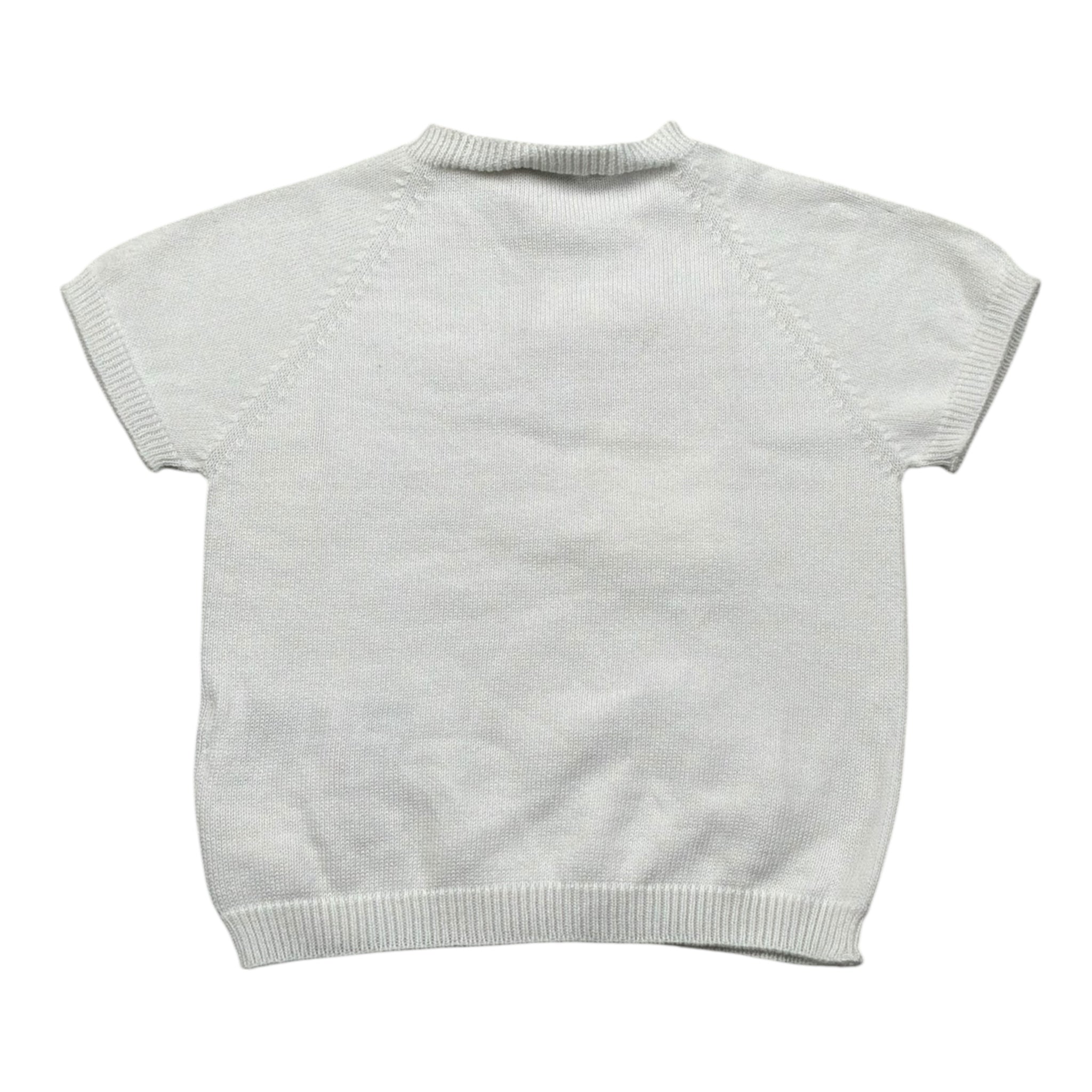 Wedoble T-Shirt Girocollo Tinta Unita per Neonato V2503302B BIANCO WEDOBLE 