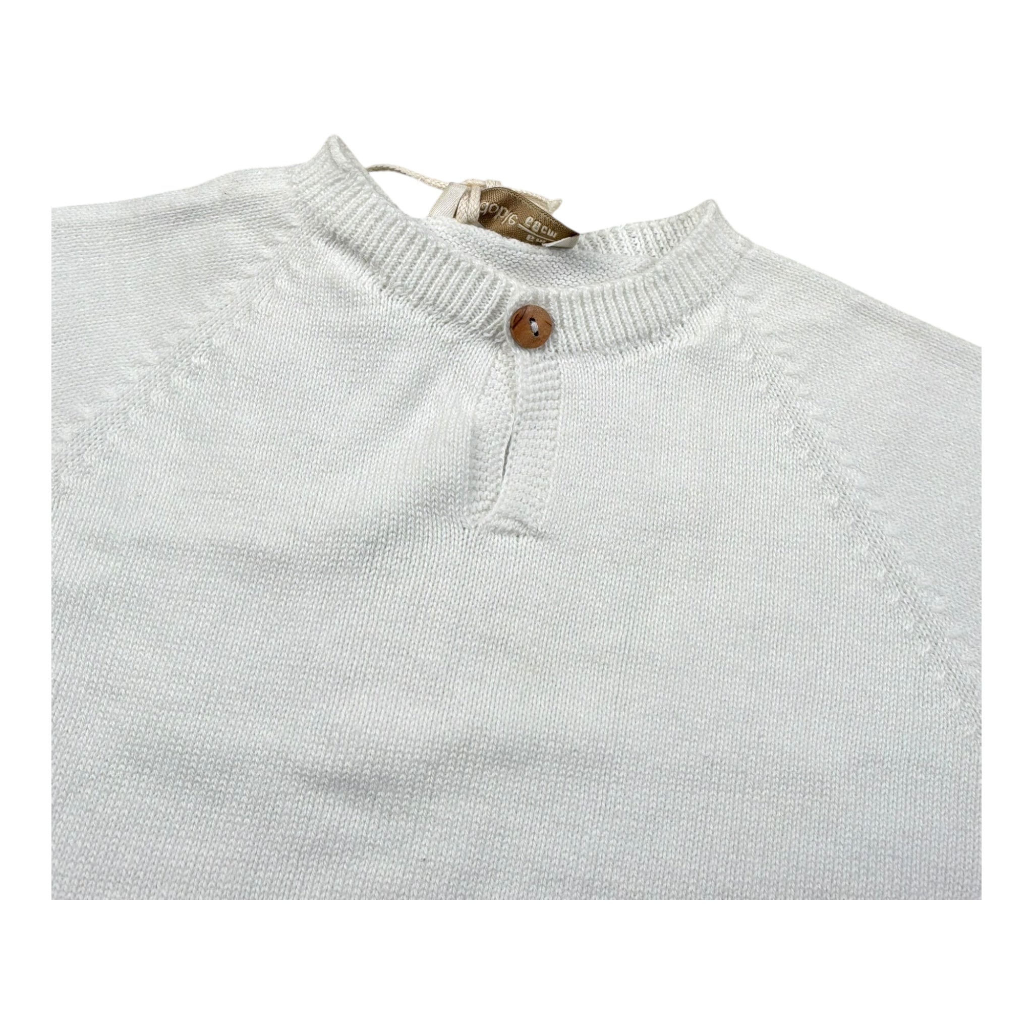 Wedoble T-Shirt Girocollo Tinta Unita per Neonato V2503302B BIANCO WEDOBLE 