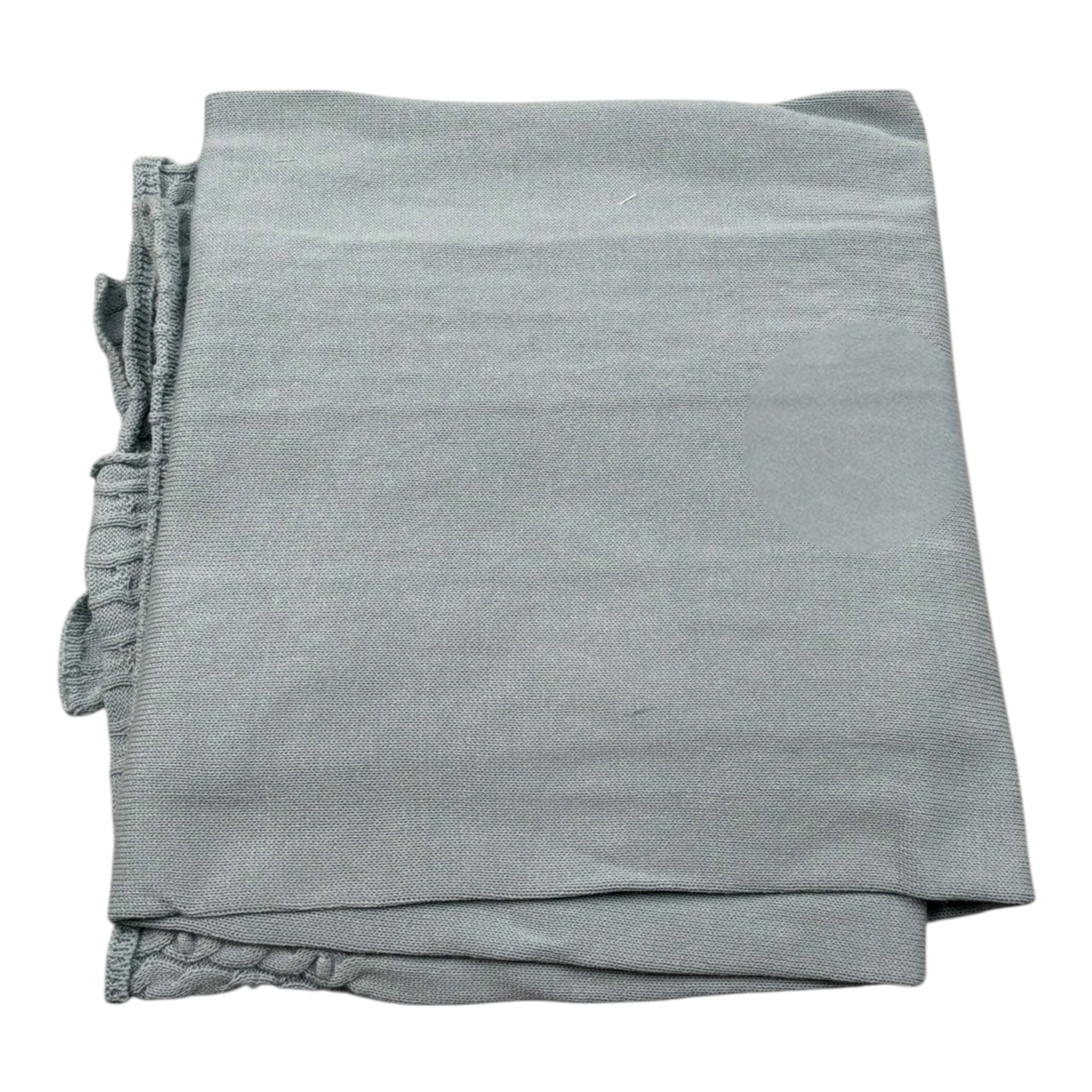 Wedoble Coperta Tinta Unita con Trafori per Neonato V2503306A AZZURRO WEDOBLE 