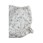 Wedoble Culotte Tinta Unita con Stampe per Neonata V2504721E BIANCO WEDOBLE 