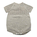 Wedoble Pagliaccetto Mezza Manica Tinta Unita per Neonato V2506305B BEIGE WEDOBLE 