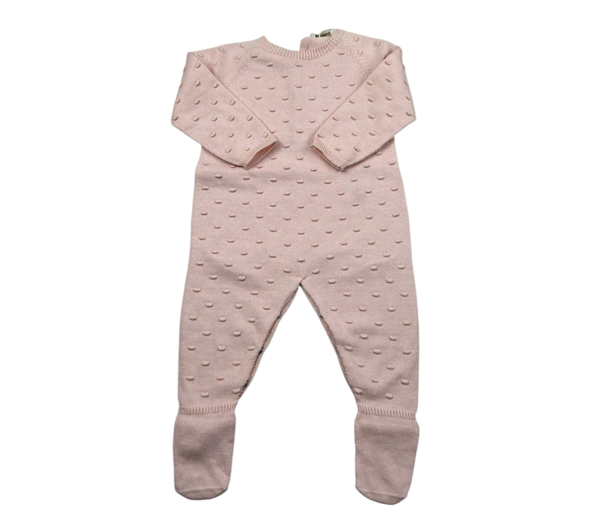 Wedoble Tutina Manica Lunga Tinta Unita per Neonata V2506346A ROSA WEDOBLE 