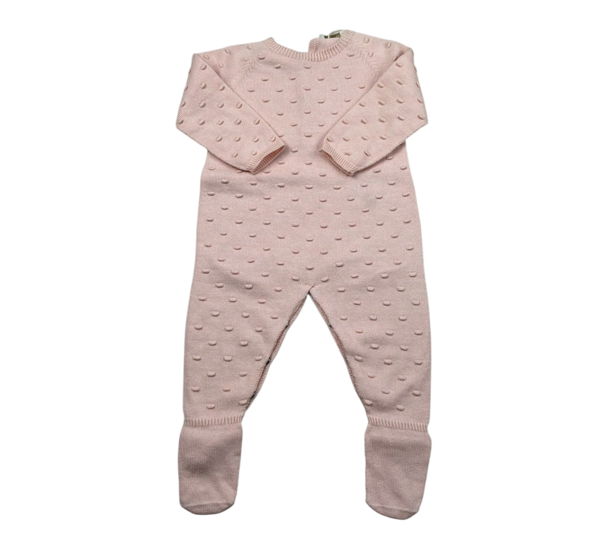 Wedoble Tutina Manica Lunga Tinta Unita per Neonata V2506346A ROSA WEDOBLE 