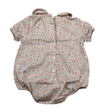 Wedoble Pagliaccetto Meza Manica Fantaisa Floreale per Neonata V2506716A BIANCO WEDOBLE 