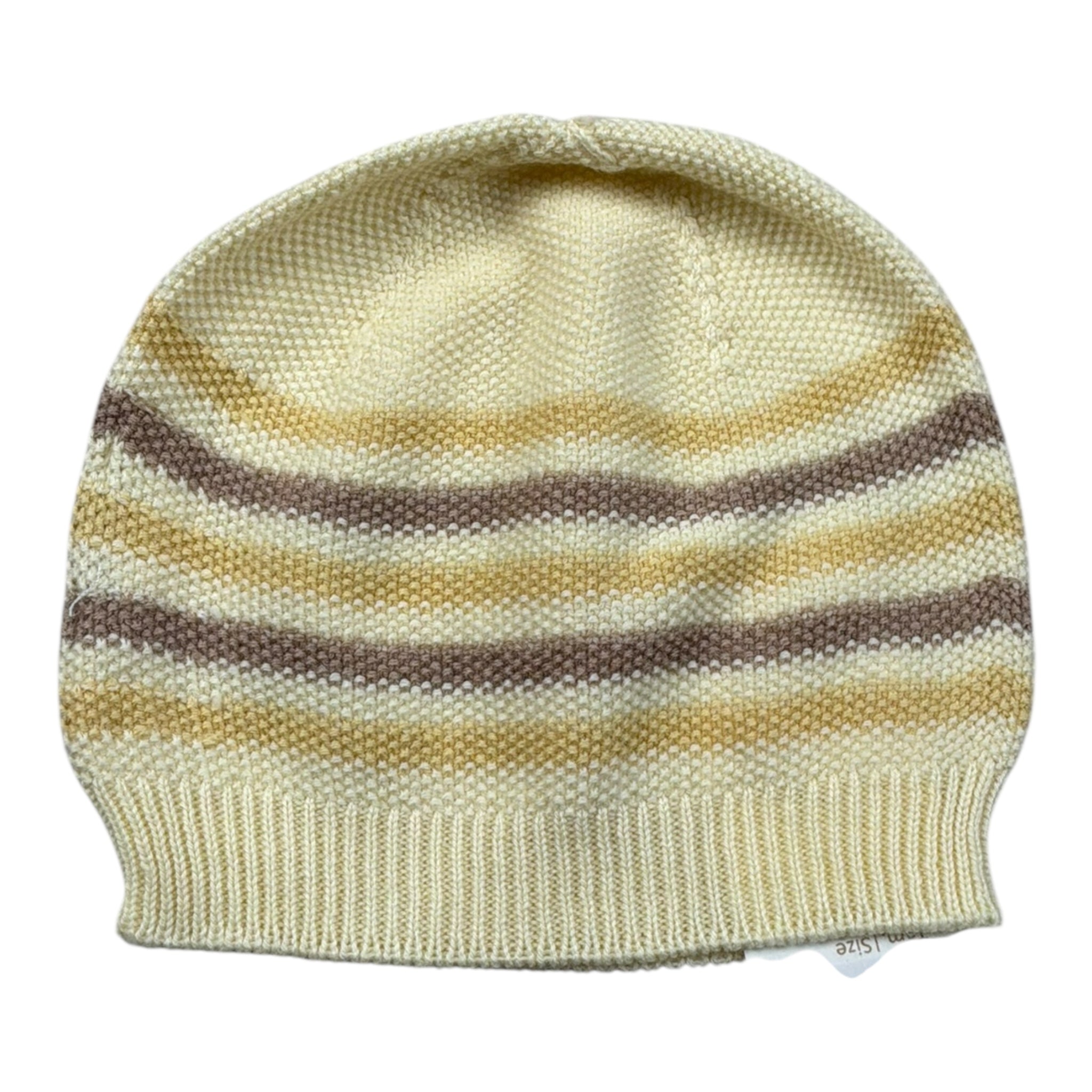 Wedoble Cappello Tinta Unita Fantasia A Righe per Neonato V2507307A GIALLO WEDOBLE 
