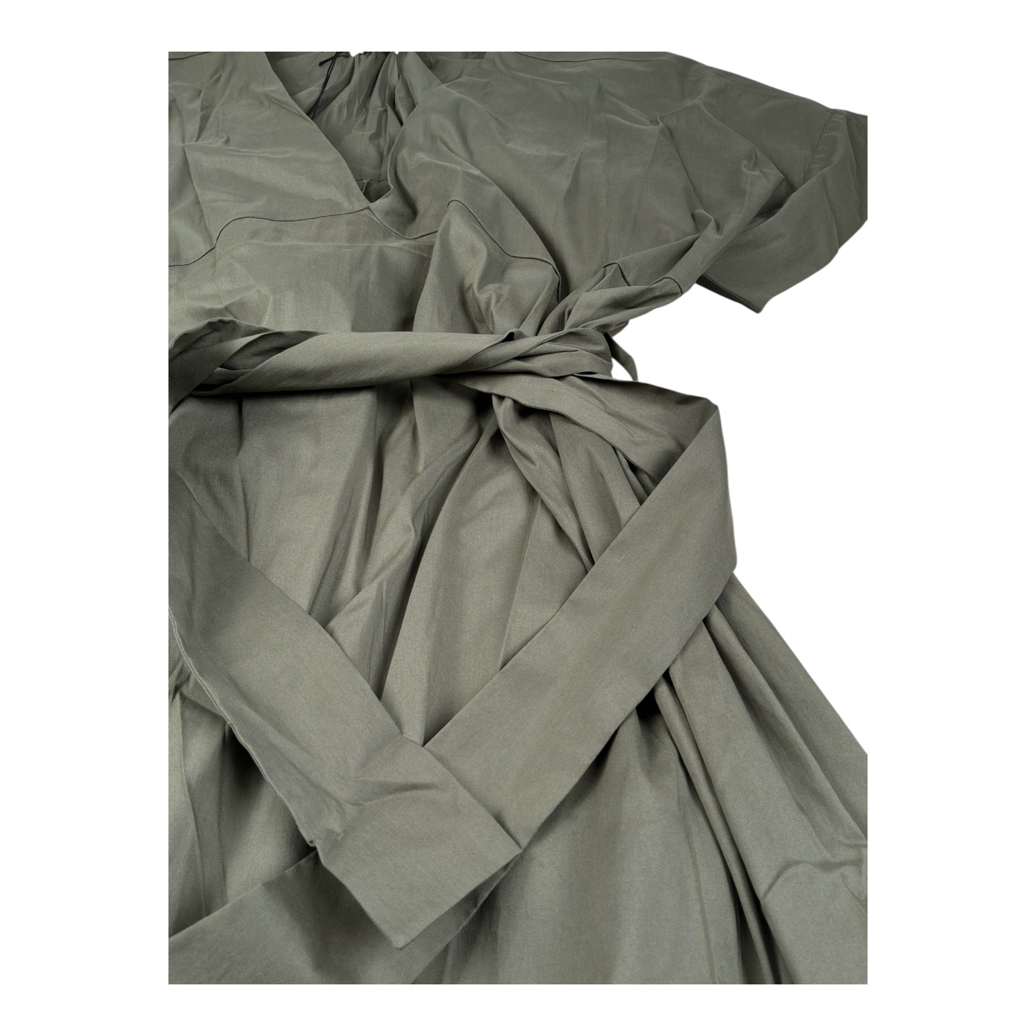 Xacus Abito Mezza Manica Tinta Unita per Bambina 15127 VERDE XACUS 
