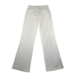 Xacus Pantalone Tinta Unita con Elastico In Vita per Bambina 85151 BIANCO XACUS 