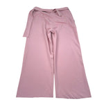 Xacus Pantalone Modello A Palazzo Tinta Unita per Bambina SAMANTHA ROSA XACUS 