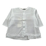 Zero Ampere Camicia Manica Lunga Tinta Unita per Neonato DUBLINO BIANCO ZERO AMPERE 