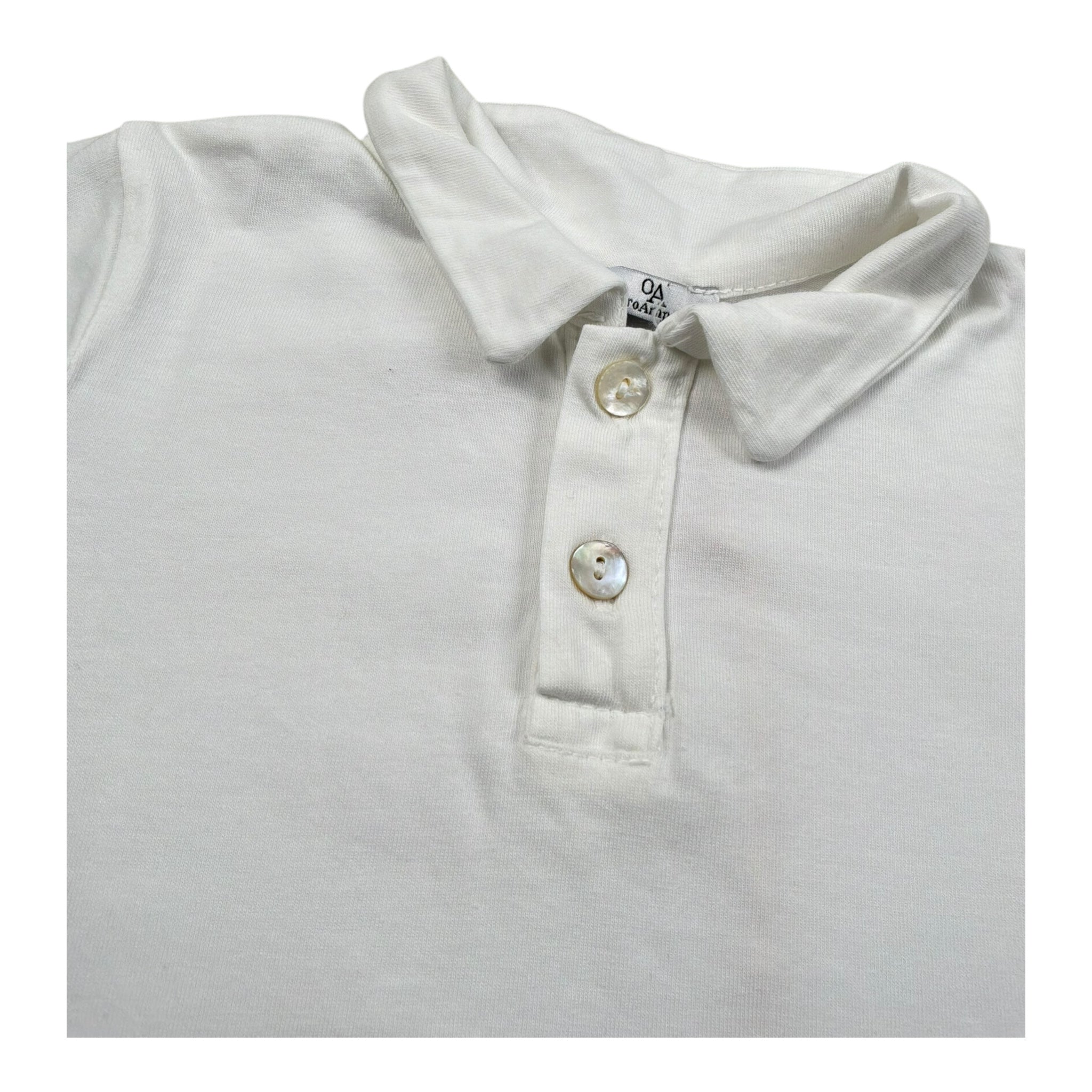 Zero Ampere Polo Mezza Manica Tinta Unita per Bambino POLONJ BIANCO ZERO AMPERE 