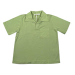 Zhoe & Tobiah Polo Mezza Manica Tinta Unita per Neonato BSE18MN VERDE ZHOE & TOBIAH 