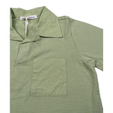 Zhoe & Tobiah Polo Mezza Manica Tinta Unita per Neonato BSE18MN VERDE ZHOE & TOBIAH 