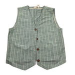 Zhoe & Tobiah Gilet Tinta Unita per Bambino HBE1 VERDE ACQUA ZHOE & TOBIAH 