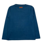 TRUSSARDI shirt girocollo tinta unita Blu per Neonato TIA24115TS BLU TRUSSARDI 