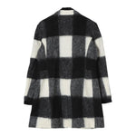 FAY cappotto bicolore con fantasia a quadri Bianco/nero per Bambino FV2A00 BIANCO/NERO FAY 