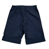 Lalalu' Bermuda tinta unita con Elastico In Vita Blu per Bambino BML360MB BLU LALALU' 