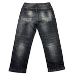DO NOT CONFORM jeans tinta unita cn strappi Nero per Bambino CR04J NERO DO NOT CONFORM 