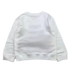 MOSCHINO felpa tinta unita girocollo con stampa Bianco per Bambino HUF08M BIANCO MOSCHINO 