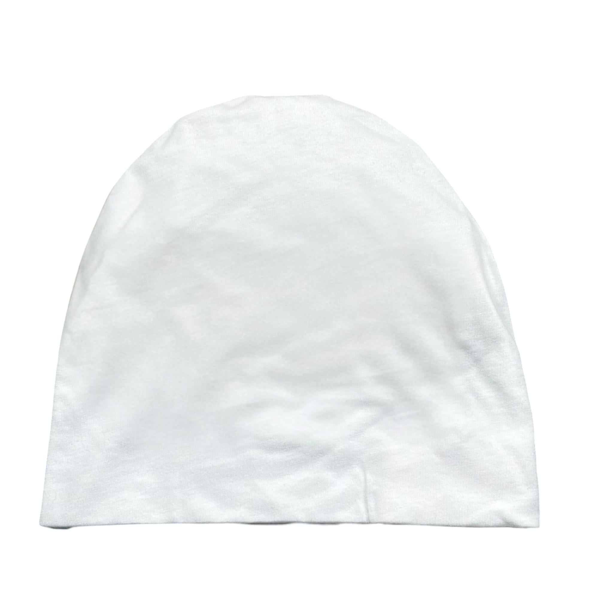 K-Way Cappello Tinta Unita con Logo per Bambino K4136LWX BIANCO K-WAY 