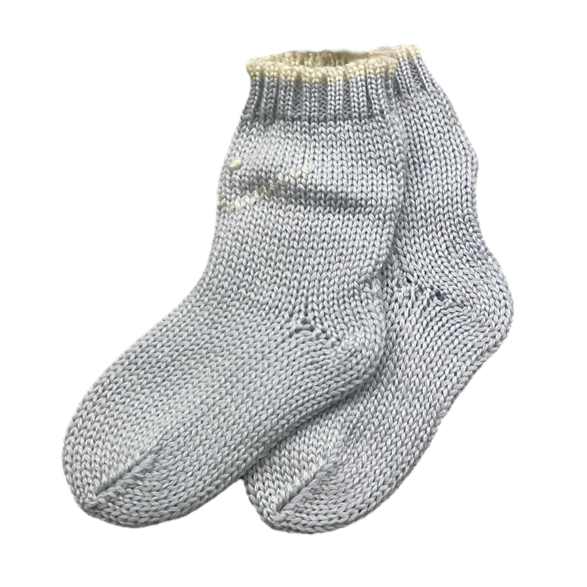 LA STUPENDERIA calzini tinta unita  Azzurro per Neonato WBCZ15 AZZURRO LA STUPENDERIA 