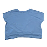 Lu Lu By Miss Grant Top Tinta Unita Mezza Manica per Bambina LL3622 AZZURRO LU LU BY MISS GRANT 