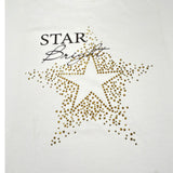 Relish T-Shirt Girocollo Tinta Unita con Stampa per Bambina 18629 BIANCO RELISH 