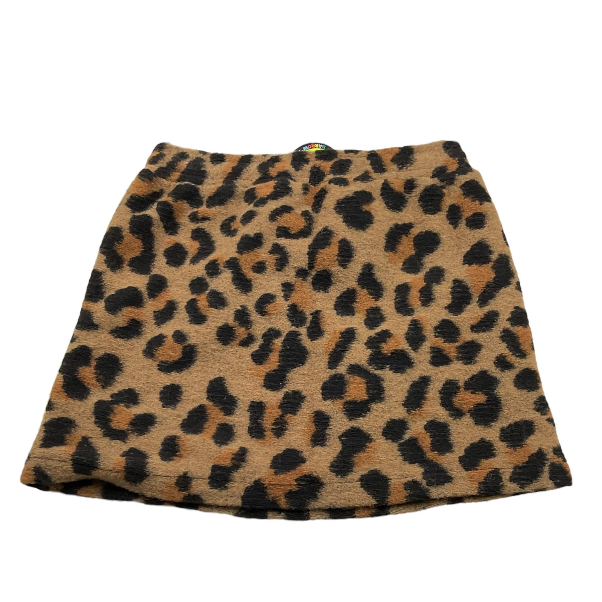 BARROW KIDS gonna tinta unita con stampa maculata Marrone per Bambina F3BKJGSK051 MARRONE BARROW KIDS 