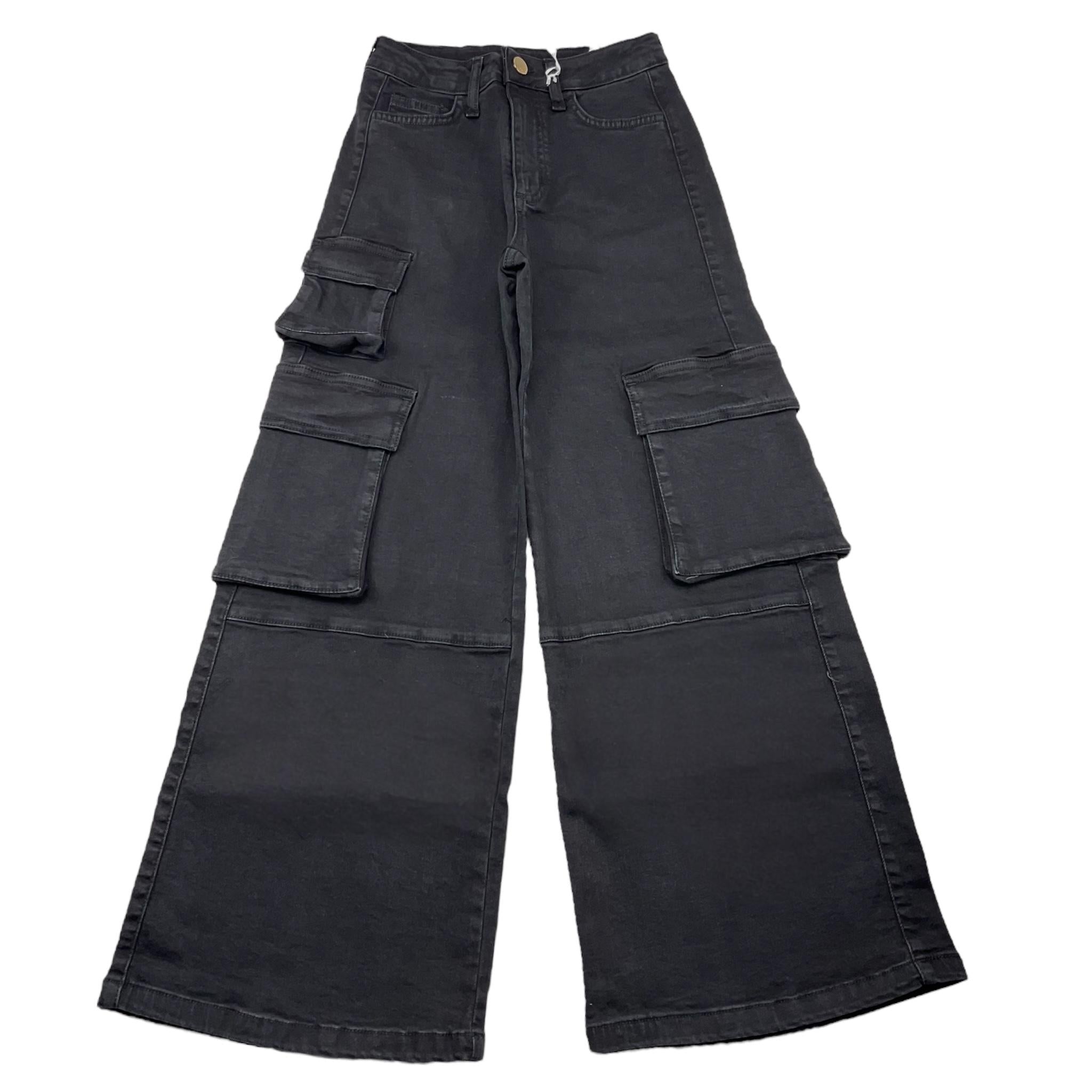 FUN & FUN jeans tinta unita modello palazzo Nero per Bambina FCJPT00734 NERO FUN & FUN 