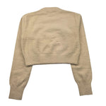 JANICE maglia gircollo tinta unita Avorio per Bambina JN611R AVORIO JANICE 