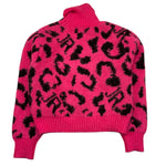 JOHN RICHMOND maglia collo alto tinta unita fantasia maculata Fuxia per Bambina RGA25049 FUXIA JOHN RICHMOND 