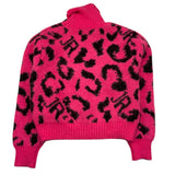 JOHN RICHMOND maglia collo alto tinta unita fantasia maculata Fuxia per Bambina RGA25049 FUXIA JOHN RICHMOND 