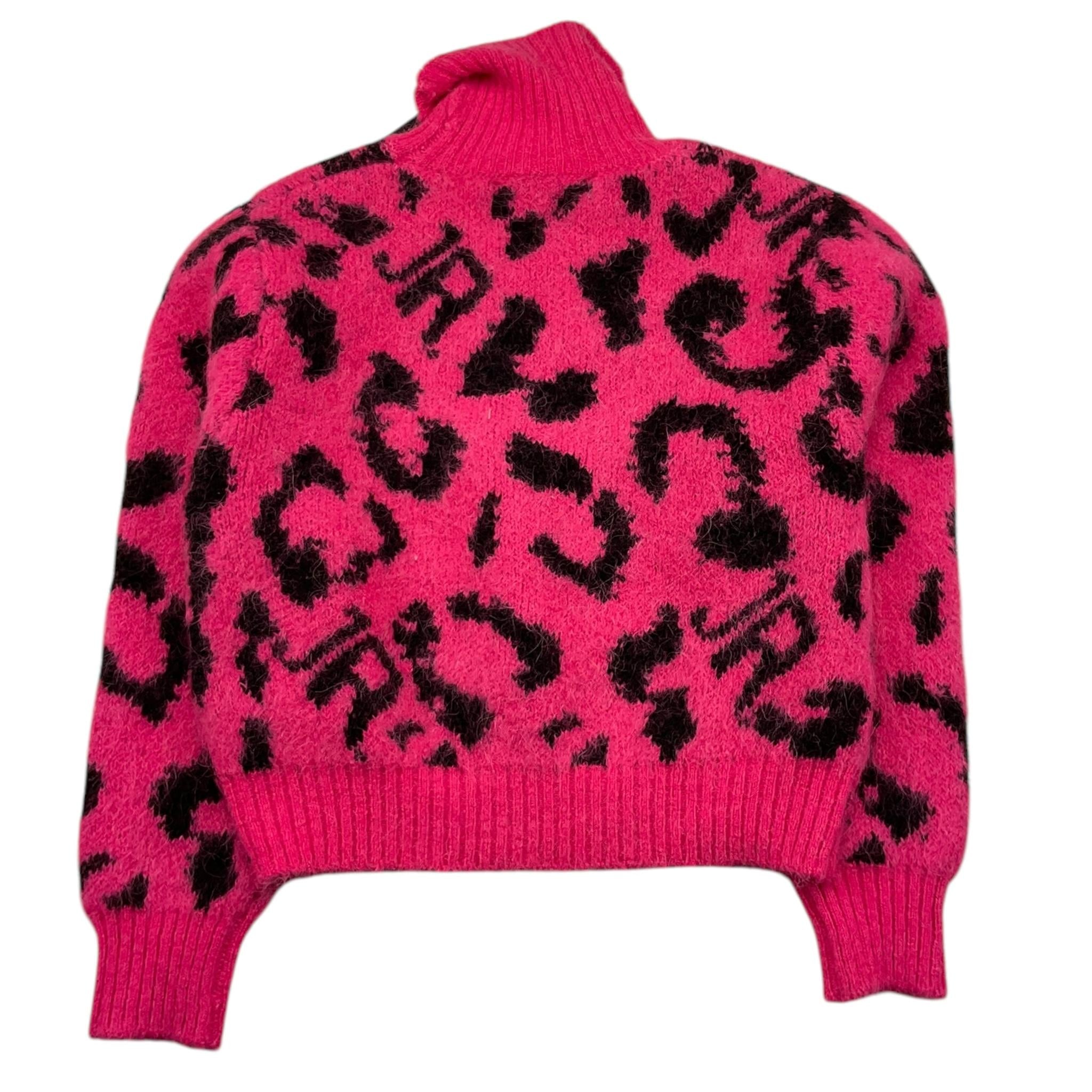 JOHN RICHMOND maglia collo alto tinta unita fantasia maculata Fuxia per Bambina RGA25049 FUXIA JOHN RICHMOND 