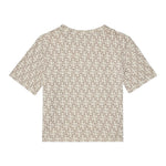Guess T-Shirt Tinta Unita con Stampa per Bambina J5RI04K4YW4 BEIGE GUESS 