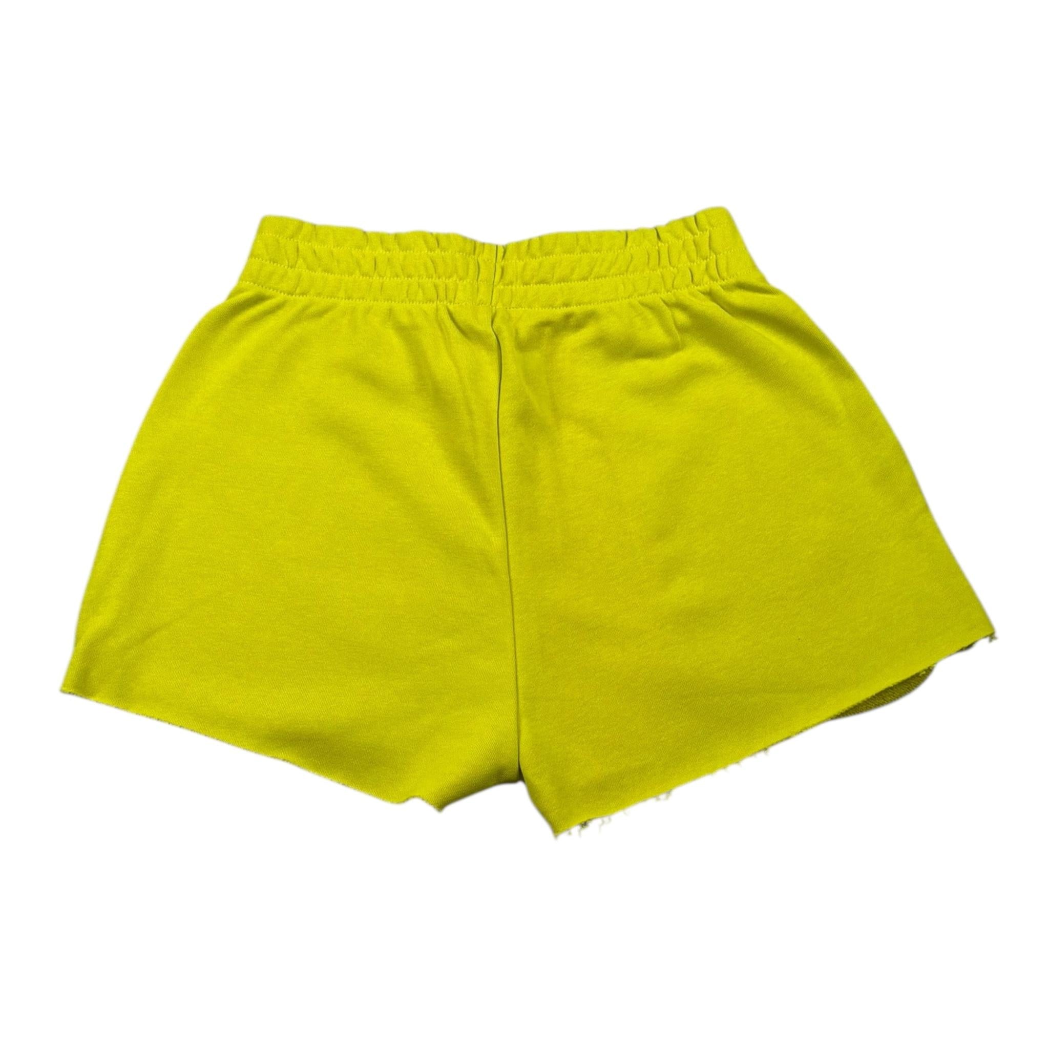 Liu Jo Short Tinta Unita con Elastico In Vita per Bambina GA5012 VERDE ACIDO LIU JO 