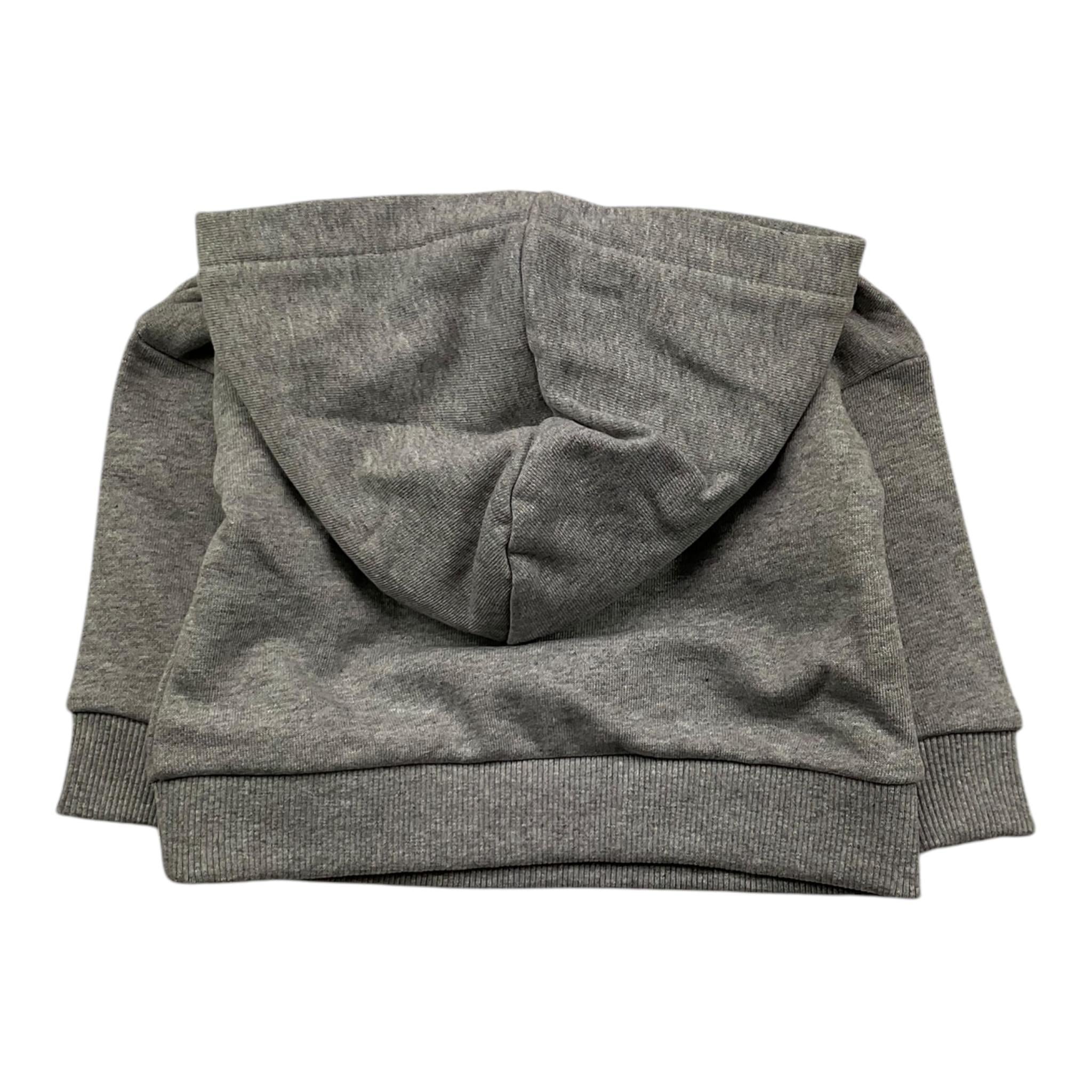 MOSCHINO felpa tinta unita con stampa e cappuccio Grigio per Neonato MUF05Z GRIGIO MOSCHINO 