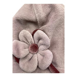 MARLU' cappello tinta unita con fiore Rosa per Neonata IB1073 ROSA MARLU' 