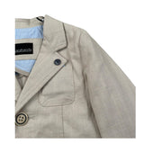 Sarabanda Giacca Tinta Unita con Bottoni per Neonato 02160 BEIGE SARABANDA 